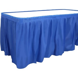 image:imageParty Dimensions Plastic Table Skirt 29Inches by 14Feet  Blue  6 PackBlue