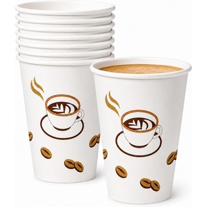 image:imagePremium Espresso White Paper Cups with Handles  4 oz 50 Pack  Elegant EcoFriendly amp Perfect for Creamy Coffee Moments20 ounces