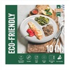 image:imageNicole Home Collection Compostable Heavy Duty 6 Disposable Paper Plates 100 Bagasse Biodegradable EcoFriendly Natural Sugarcane 50 Count10 Compartment Plates