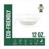 image:imageNicole Home Collection Compostable Heavy Duty 6 Disposable Paper Plates 100 Bagasse Biodegradable EcoFriendly Natural Sugarcane 50 Count12 oz Bowls
