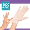 image:imageNicole Home Collection Vinyl Gloves  Universal Size  Latex Free  Powder FreeClear