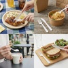image:imagePlastic Forks Medium Weight Disposable Cutlery Value Pack  1000 Count WhiteWhite