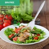 image:imagePlastic Forks Medium Weight Disposable Cutlery Value Pack  1000 Count WhiteWhite