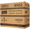 image:imagePlastic Forks Medium Weight Disposable Cutlery Value Pack  1000 Count WhiteWhite
