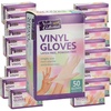 image:imageNicole Home Collection Vinyl Gloves  Universal Size  Latex Free  Powder FreeClear