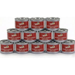 image:imageParty Dimensions 2Hour Burn Chafing Fuel Cans 6Pack  Methanol Gel Chafer Fuel Food Warmer for Chafing Dishes Buffet Sets Parties Catering amp WeddingsMethanol  12 Pack