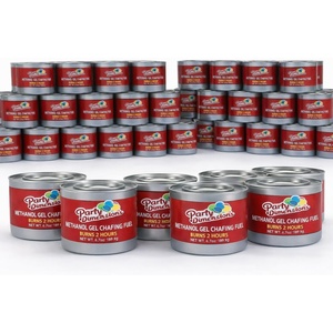 image:imageParty Dimensions 2Hour Burn Chafing Fuel Cans 6Pack  Methanol Gel Chafer Fuel Food Warmer for Chafing Dishes Buffet Sets Parties Catering amp WeddingsMethanol  72 Pack