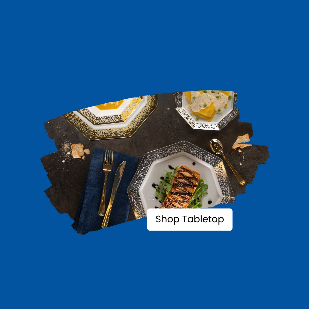 King Zak丨Premium Disposable Plastic Plates, Cutlery, Napkins & Party Supplies | Elegant Tableware for Weddings, Parties & Everyday